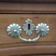 Commode arbalète en noyer XVlle, Louis XV