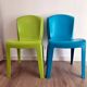 Stackable chair pair designed by Gabriele Pezzini – Evolutif model