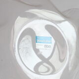 Plexiglass handkerchief bowl and vase, Germany 1970s, set of two.