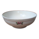 Vintage ironstone salad bowl Salins model Nénuphar 28cm
