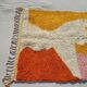 Unique Moroccan rug in natural wool 3x2 m