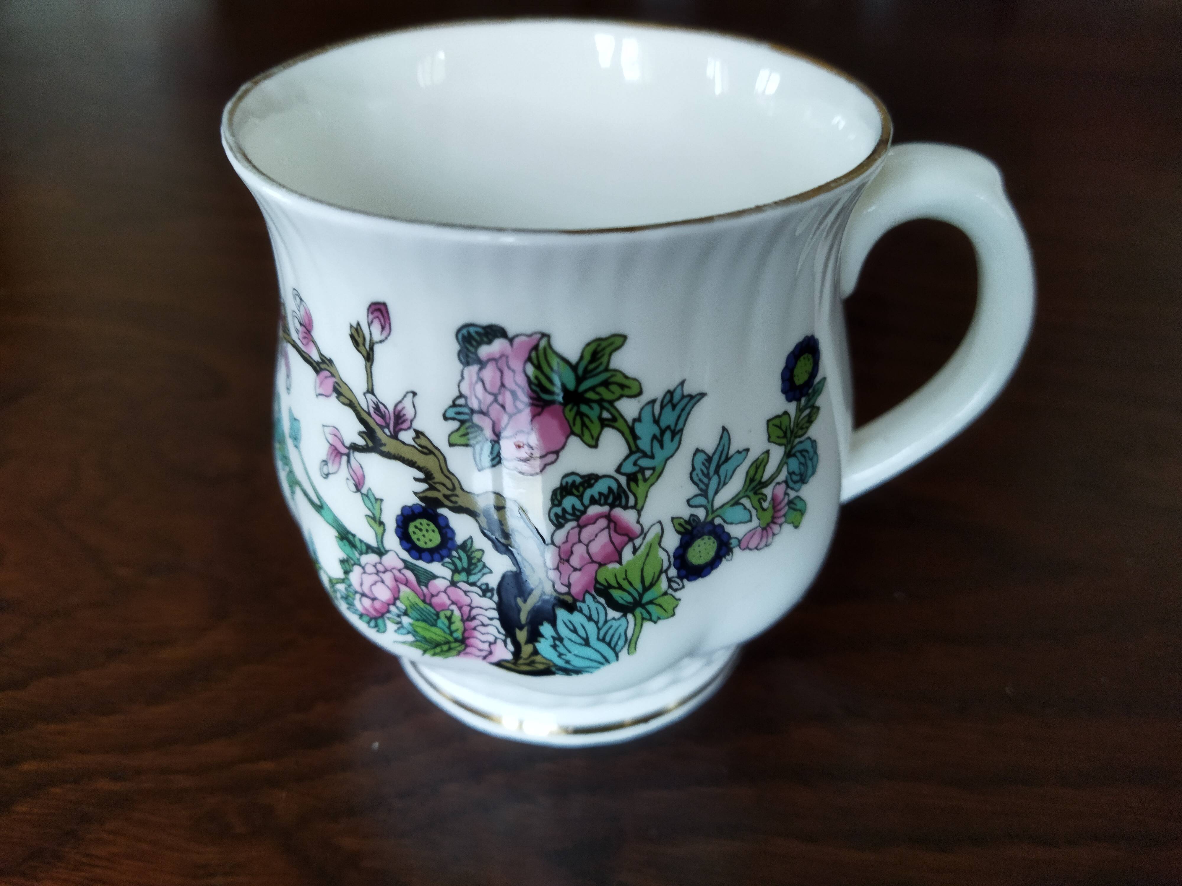 Ashley "Indian Tree" English porcelain mug