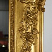 Important Gilded Mirror, Louis XIV style – Mid 19th century