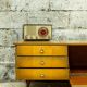 Enfilade meuble tv vintage look scandinave