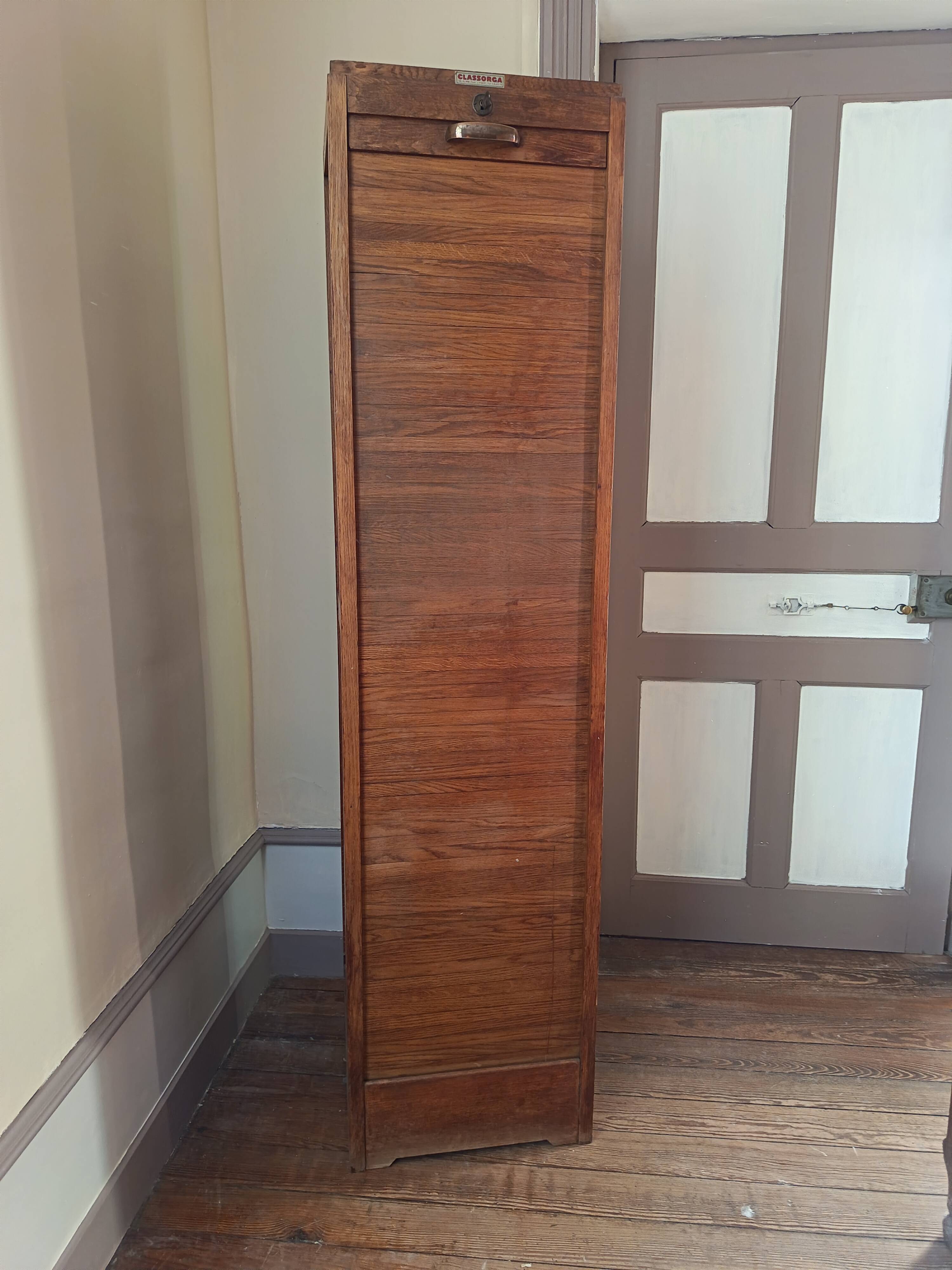 Large curtain cabinet "Classorga" early 20th century