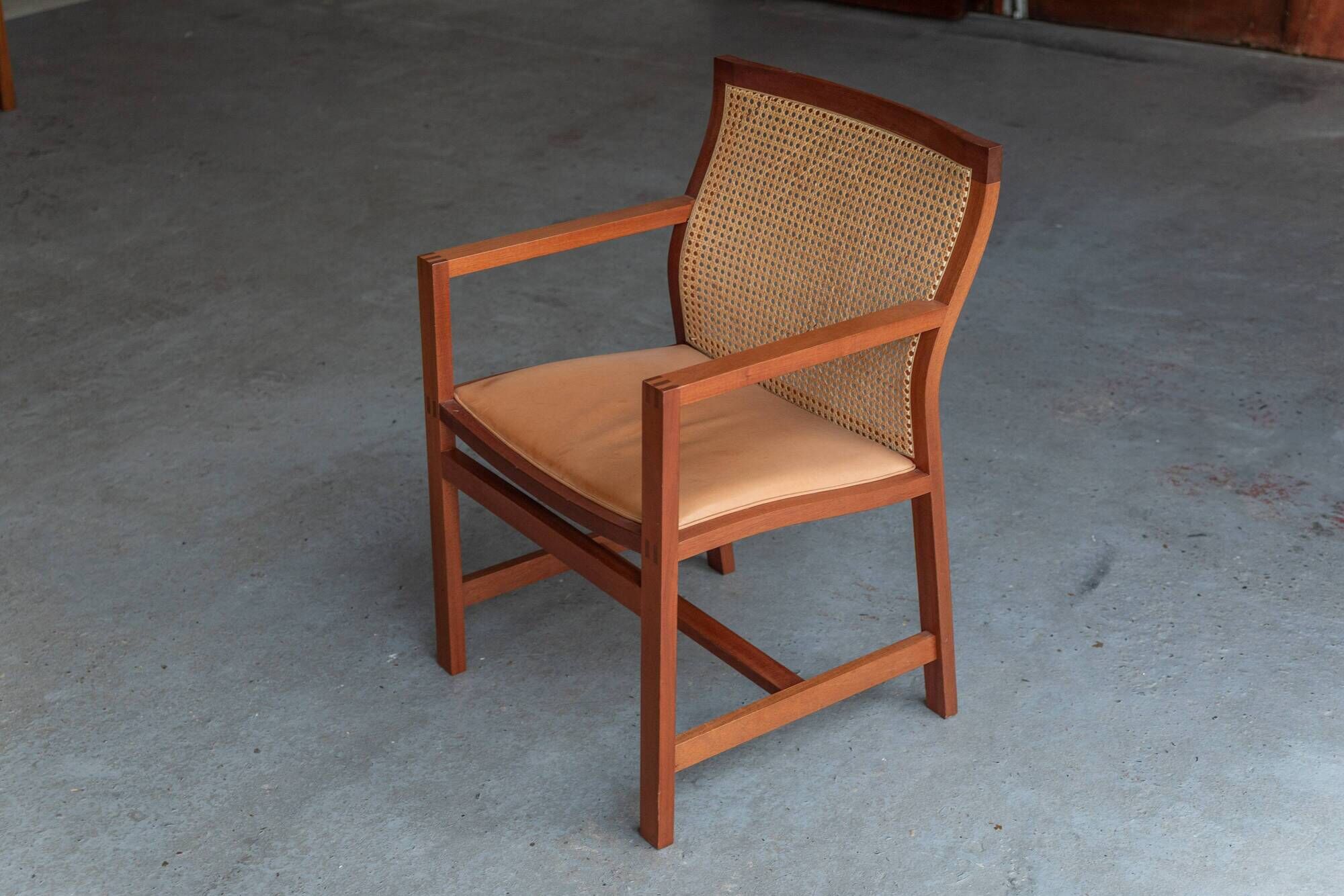 Set of 8 'King series' dining chairs by Rud Thygesen & Johnny Sørensen