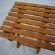 Stool folding wooden vintage 60