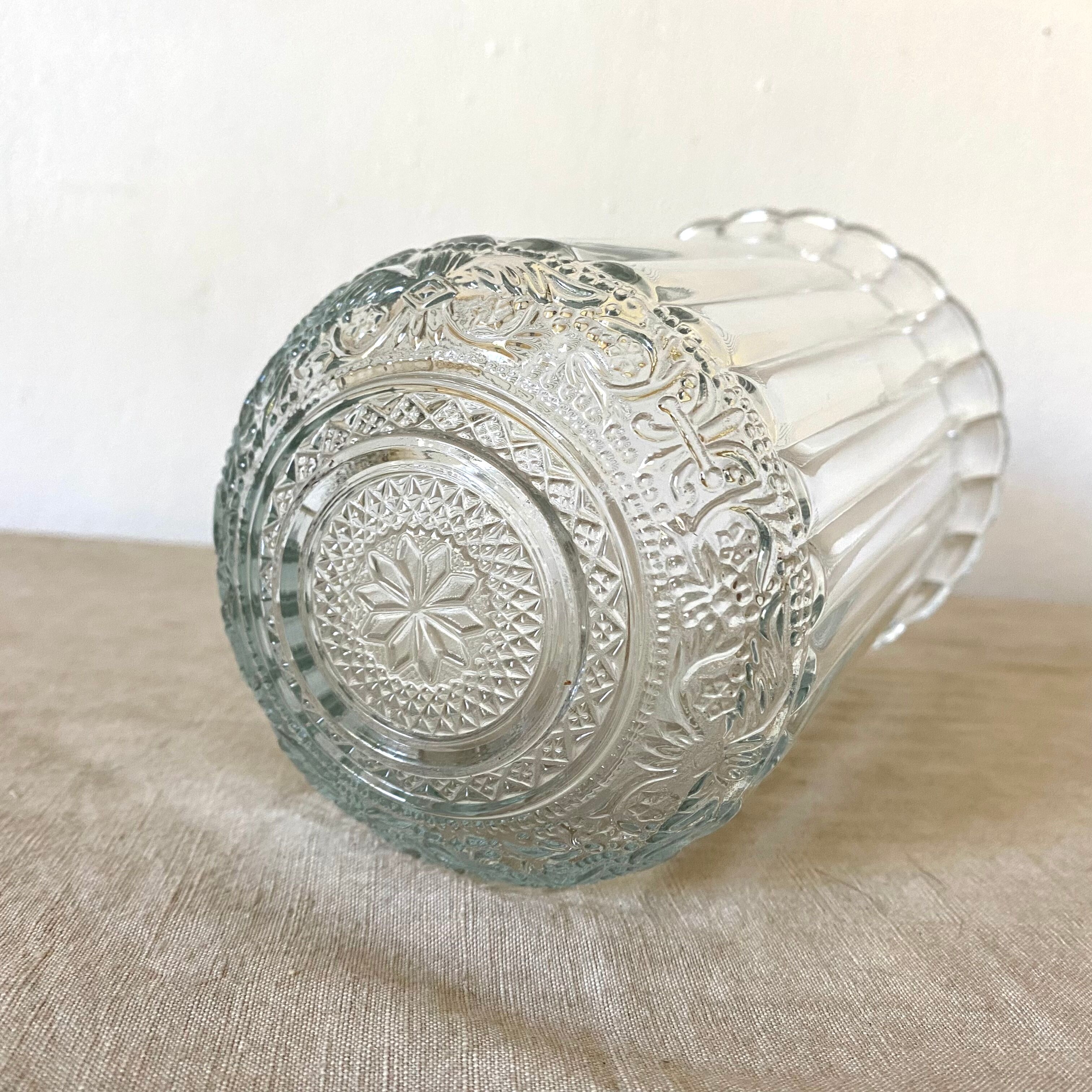 Vintage glass vase