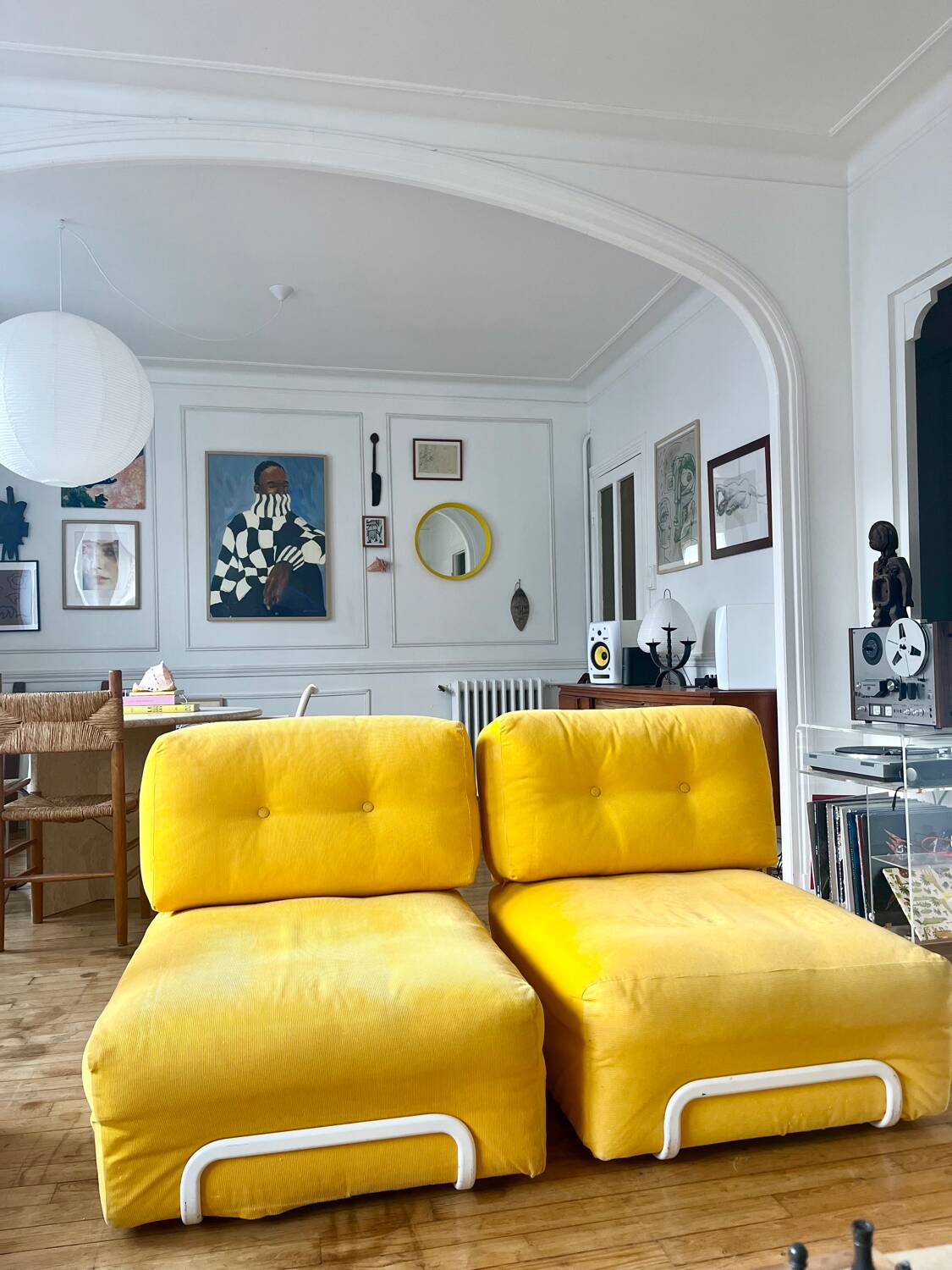 Pair of Rorberg armchairs limited edition
