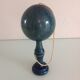 Former wooden blue bilboquet
