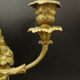 Pair of candlesticks Louis XVI style of the nineteenth
