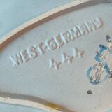 West German Freeform MCM ceramic plate, 1950s/60s