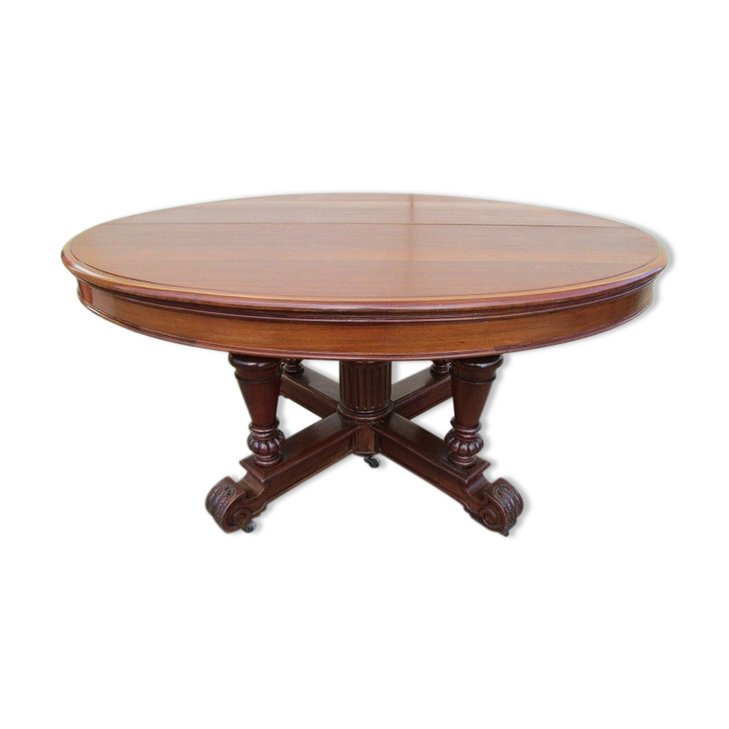 Mahogany table, 1890/1900