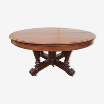 Mahogany table, 1890/1900