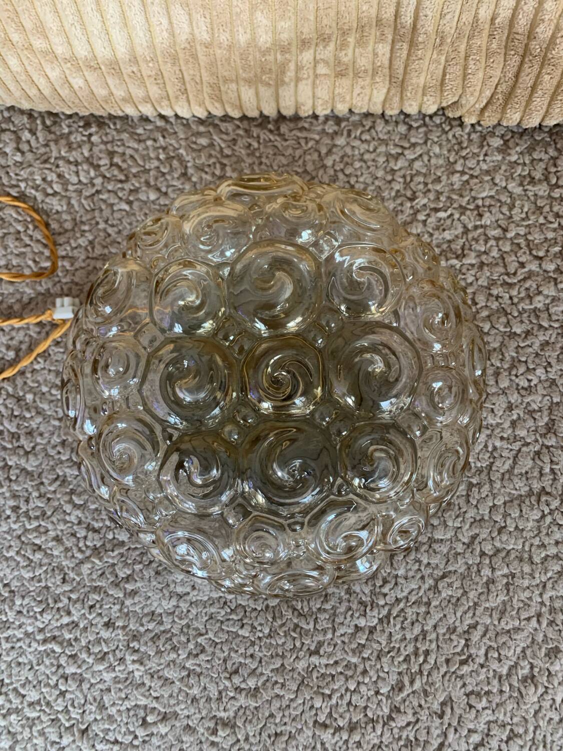 Helena Tynell vintage globe pendant light