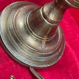 pair of brass lamp foot about 25 cm without the socket