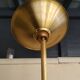 Vintage gold floor lamp