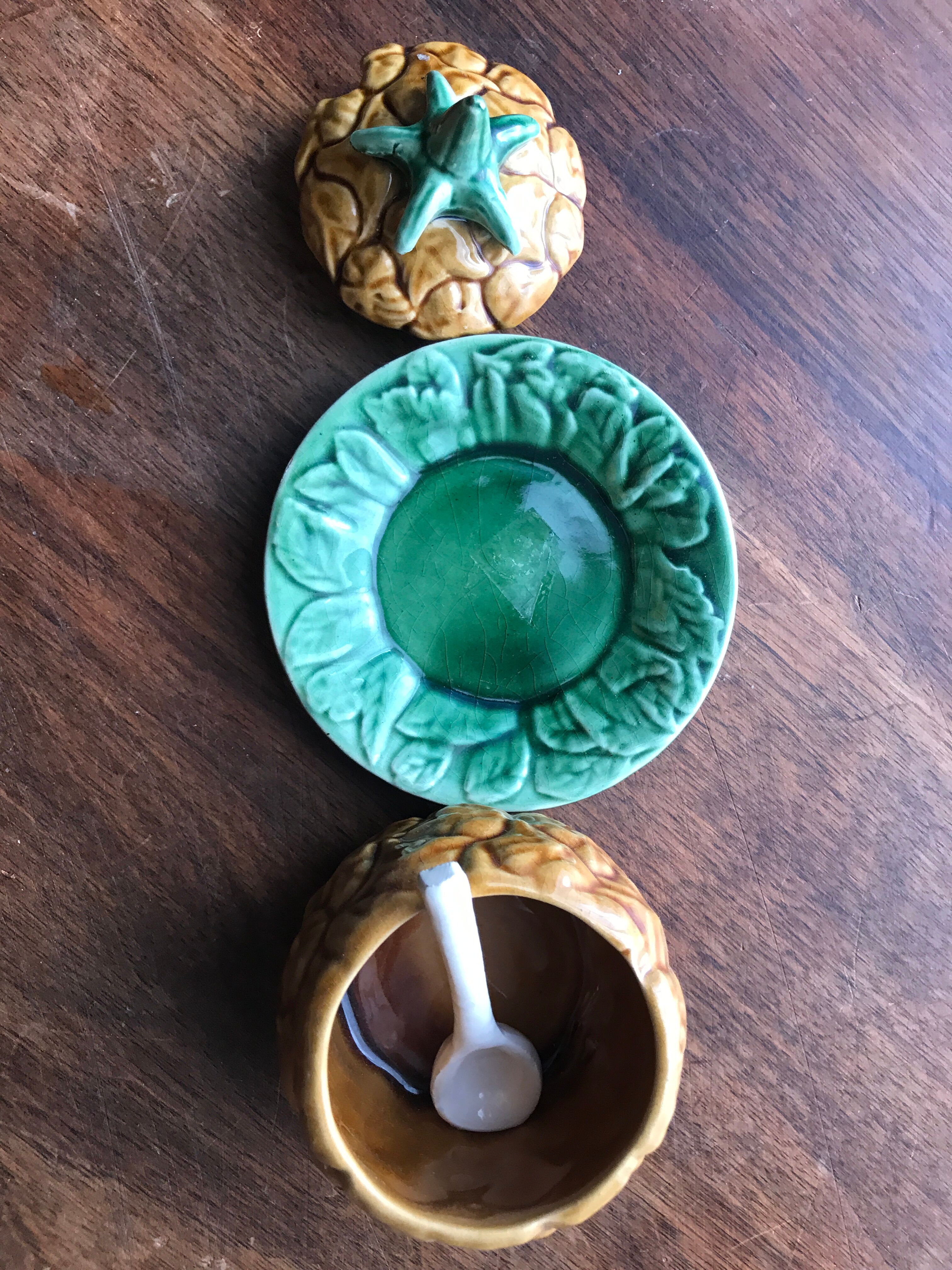 Pineapple mustard or candied confectioner