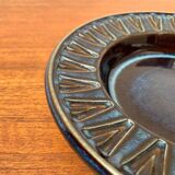 Danish ceramic bowl from the mid-century by Søholm, 1960s.