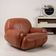 Fauteuil en cuir italien