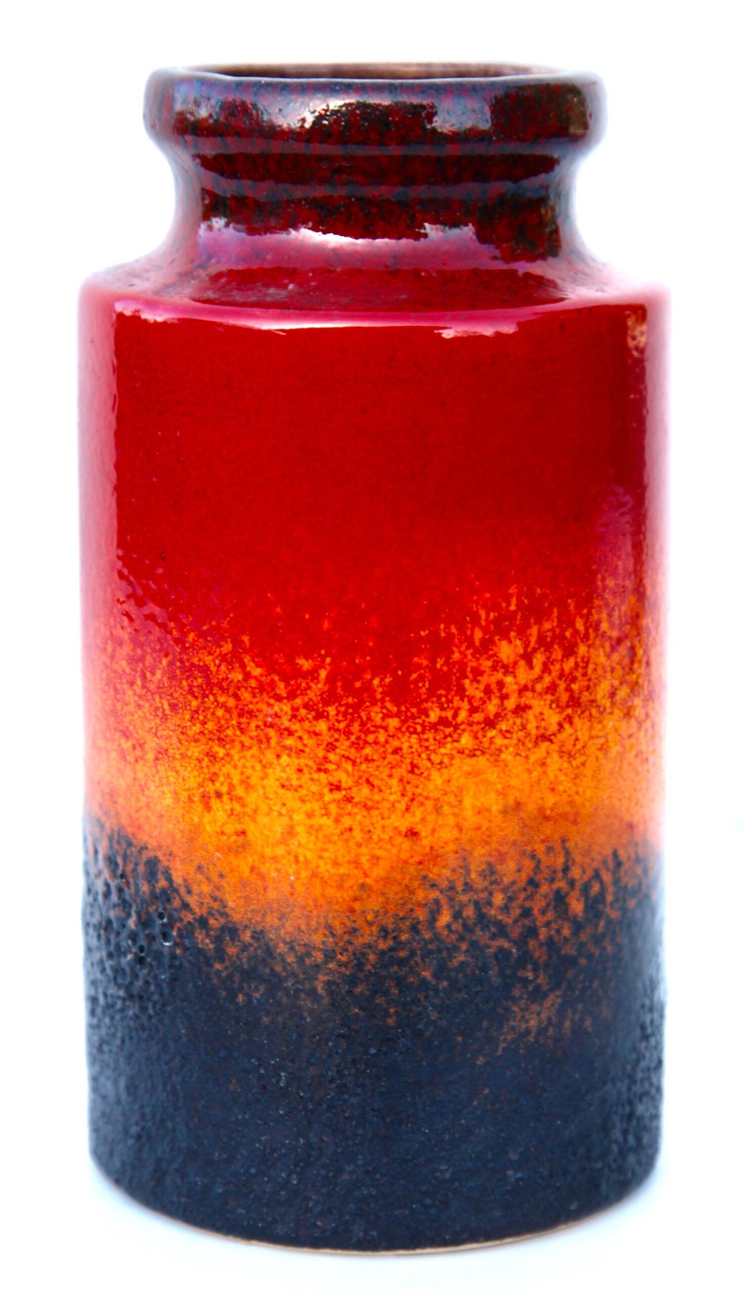 Set of 3 vintage vases, Scheurich, W-Germany, 1960