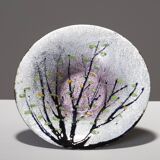 POETIC CERAMIC BOWL FROM LIMOGES, 20TH CENTURY
