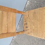 Rustic Scandinavian pine chair