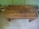 Old solid wood table