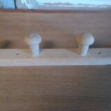 Beech wall coat rack