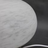 1970s Glass Globe "Venice Hand Made Glass "Table Lamp, Italy