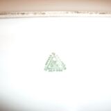 Plat en faience de Limoge, Paysage pastoral 51 cm