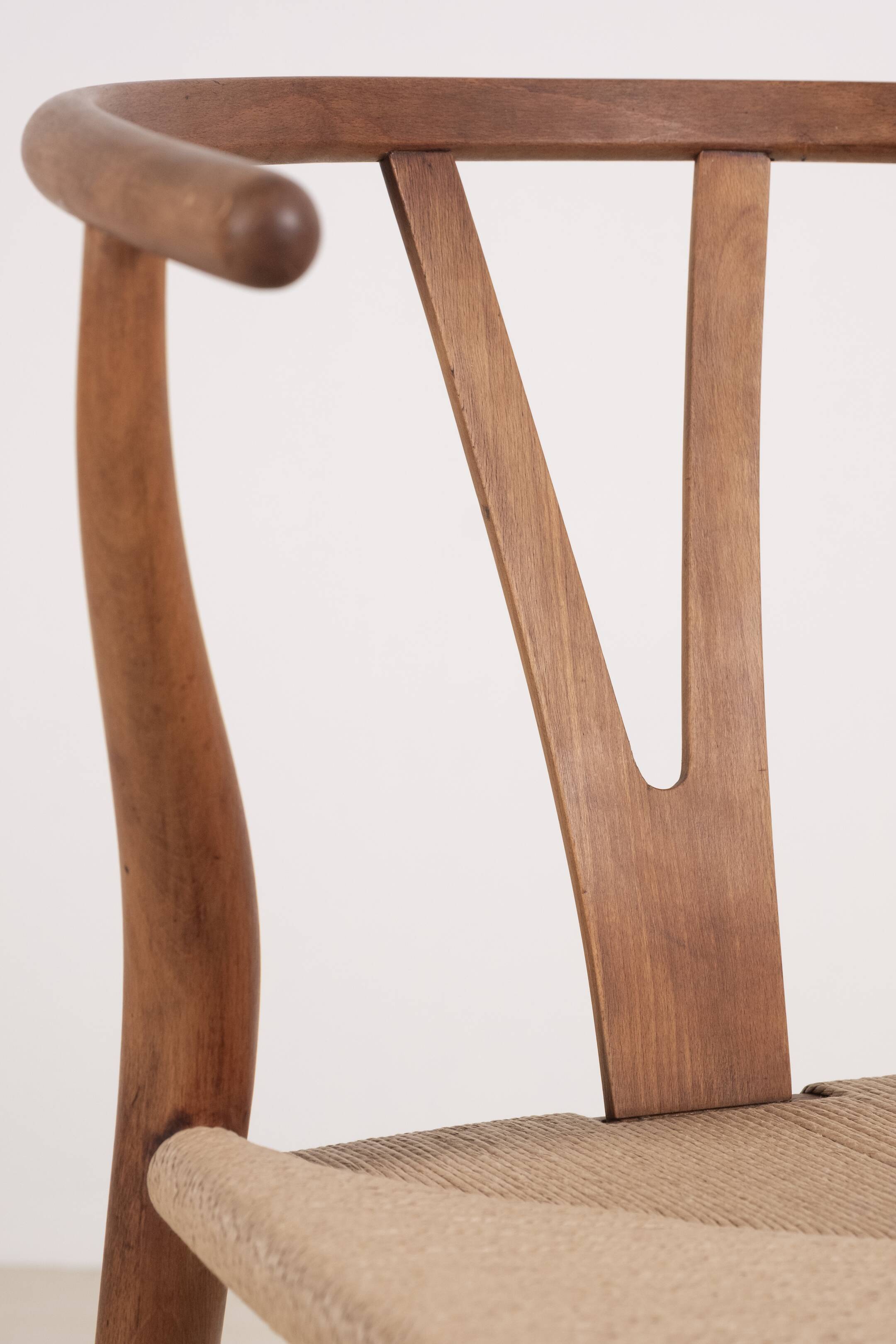 Hans J. Wegner CH24 Wishbone Chair in Beech, 1960s