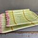 Dish for asparagus in slurry
