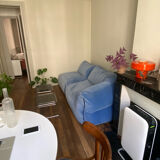 Eden Blue Sofa - Pianca