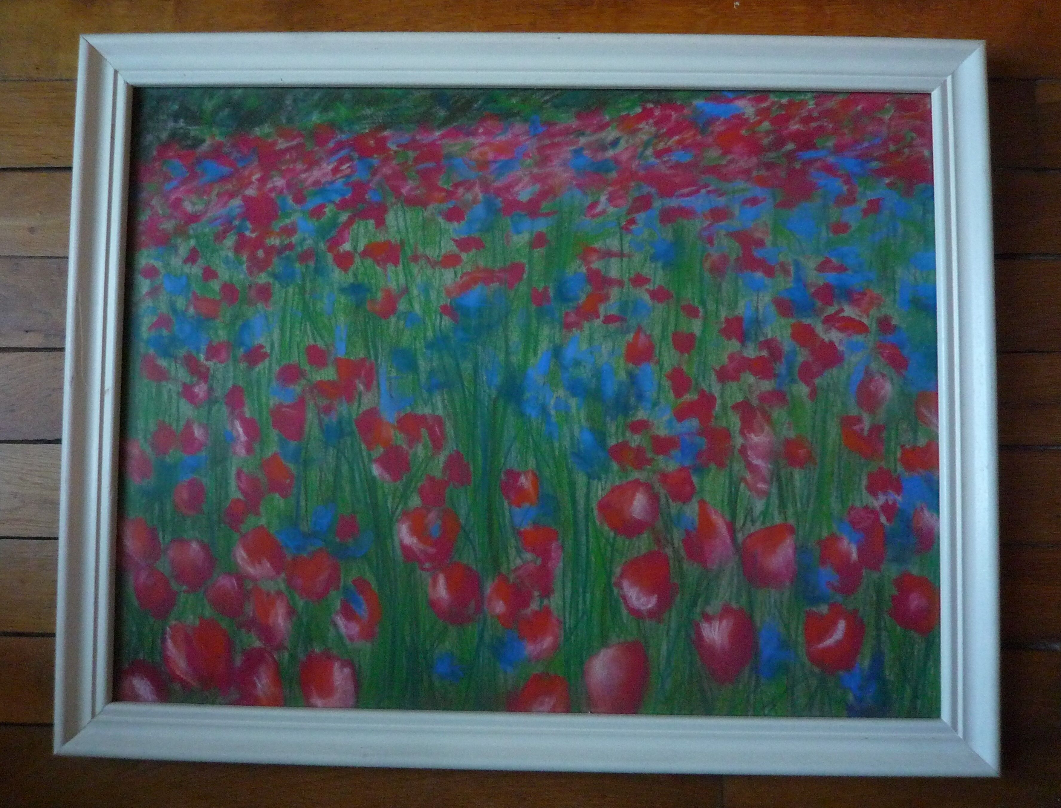 Kits De Tirage Cloche Norvégien Klokkestreng – Bleuet Et Coquelicot – Occasion