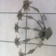 Patina gray wall candlestick 1975