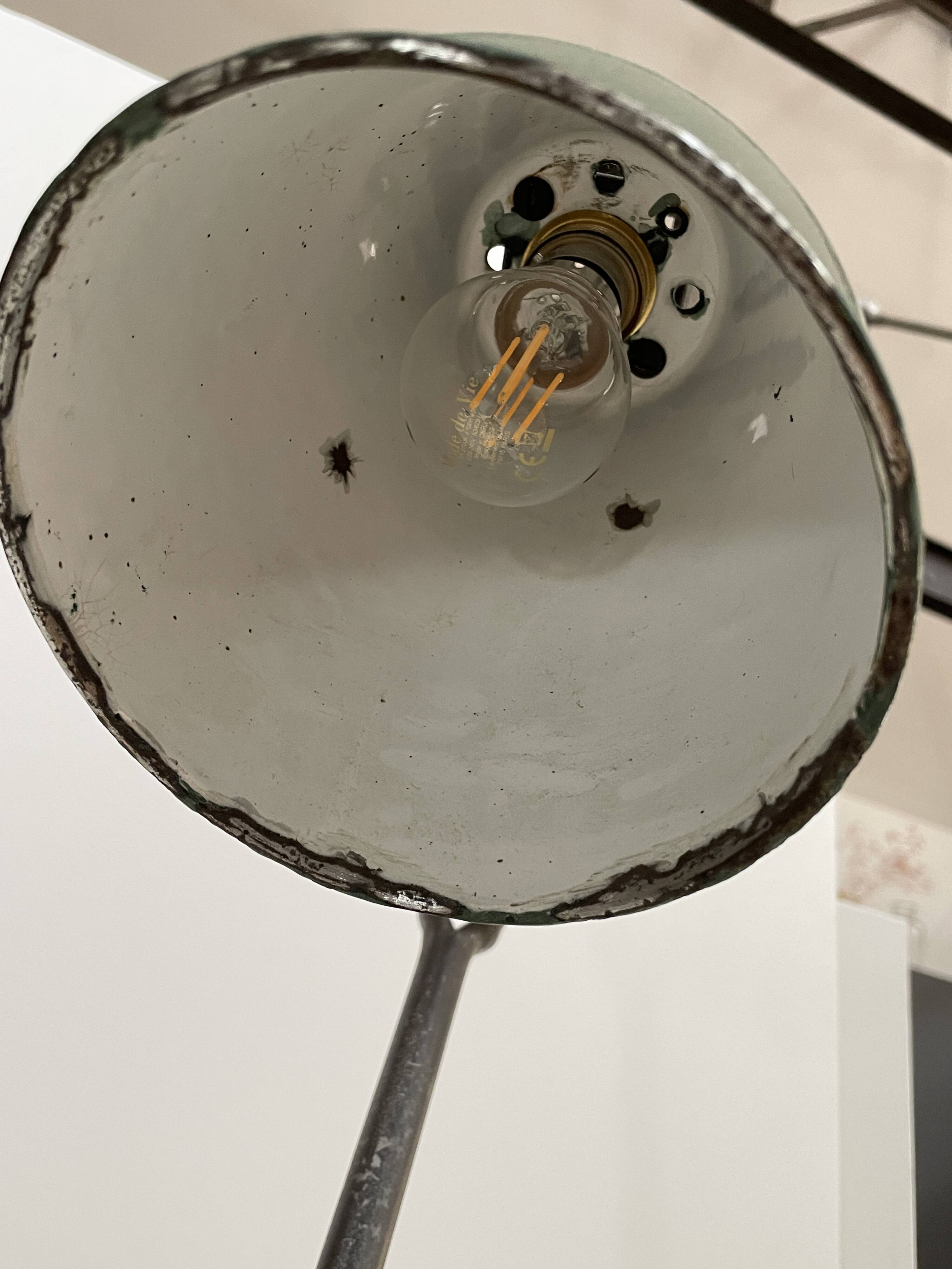 Lampe de bureau ou d'atelier anglaise dugdills