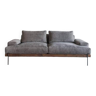 Gray fabric sofa