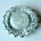 1970s vintage - lead crystal glass ashtray