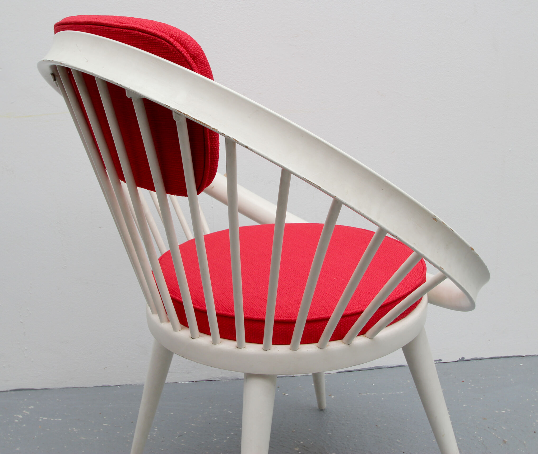 Fauteuil cercle par Yngve Ekström