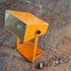 Orange space age spot lamp 1970