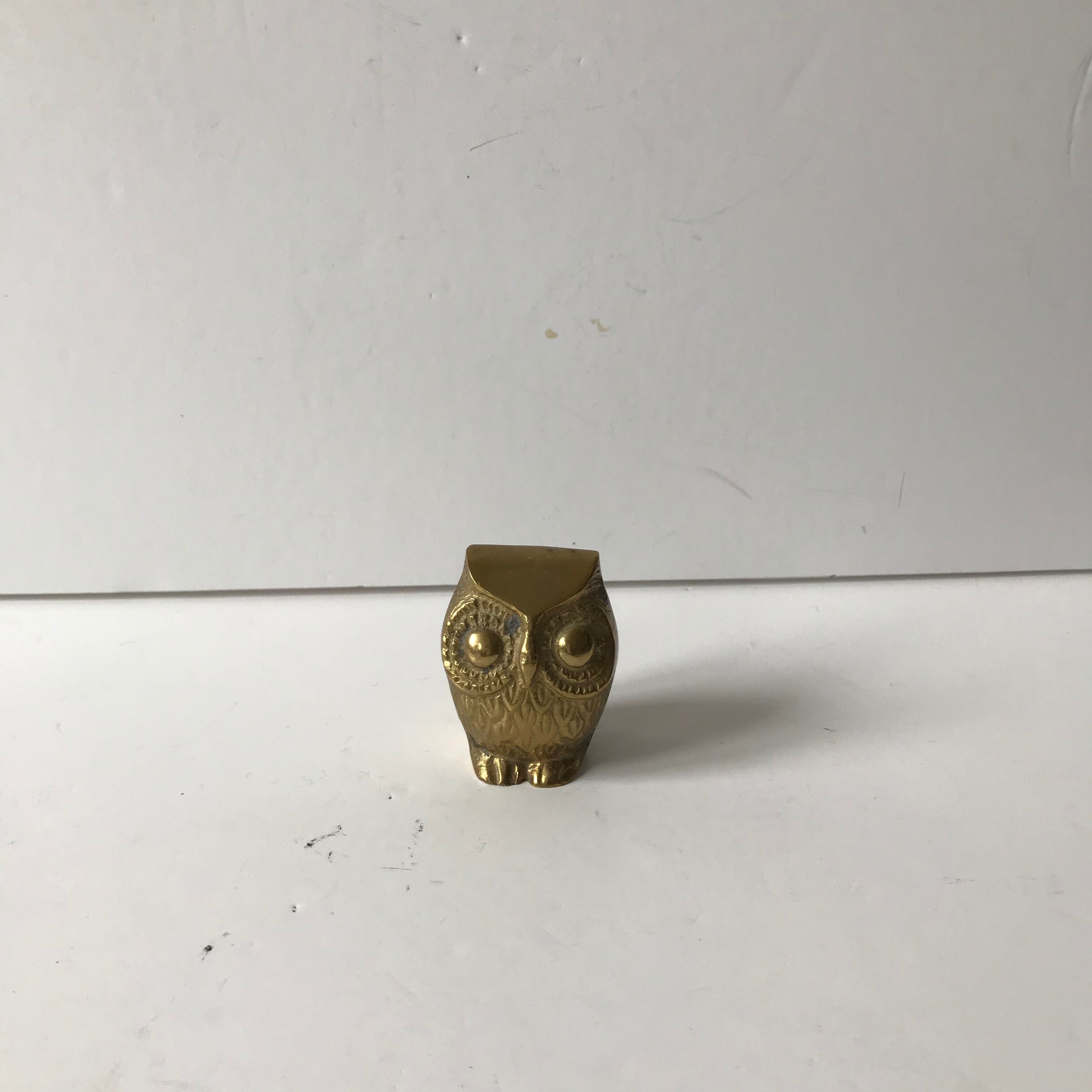 Brass owl