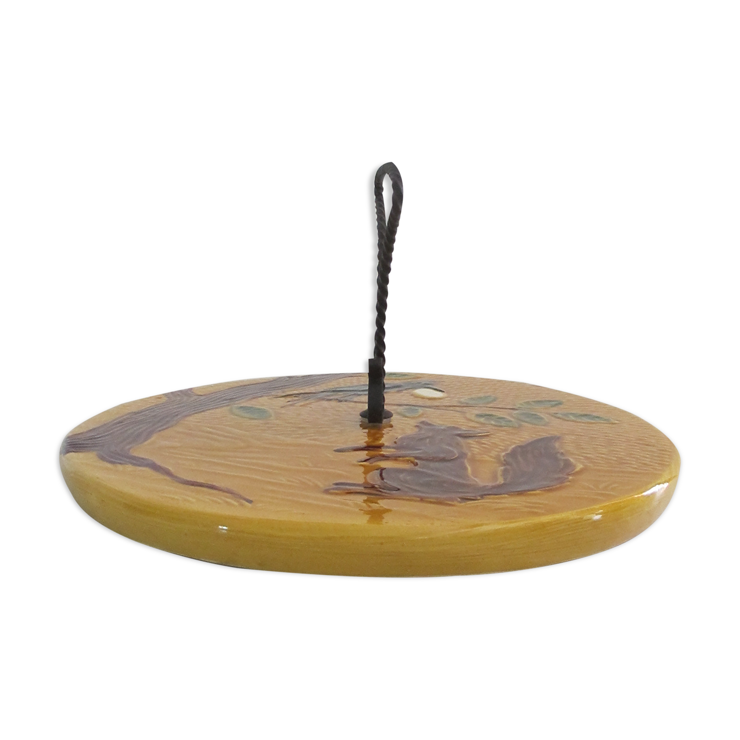 Plateau à fromage en faïence émaillée