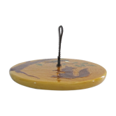 Enamelled earthenware cheese tray