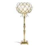 Lotus flower bedside lamp