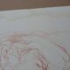 GILI Marcel - Original lithograph "Naked woman" 50x65cm