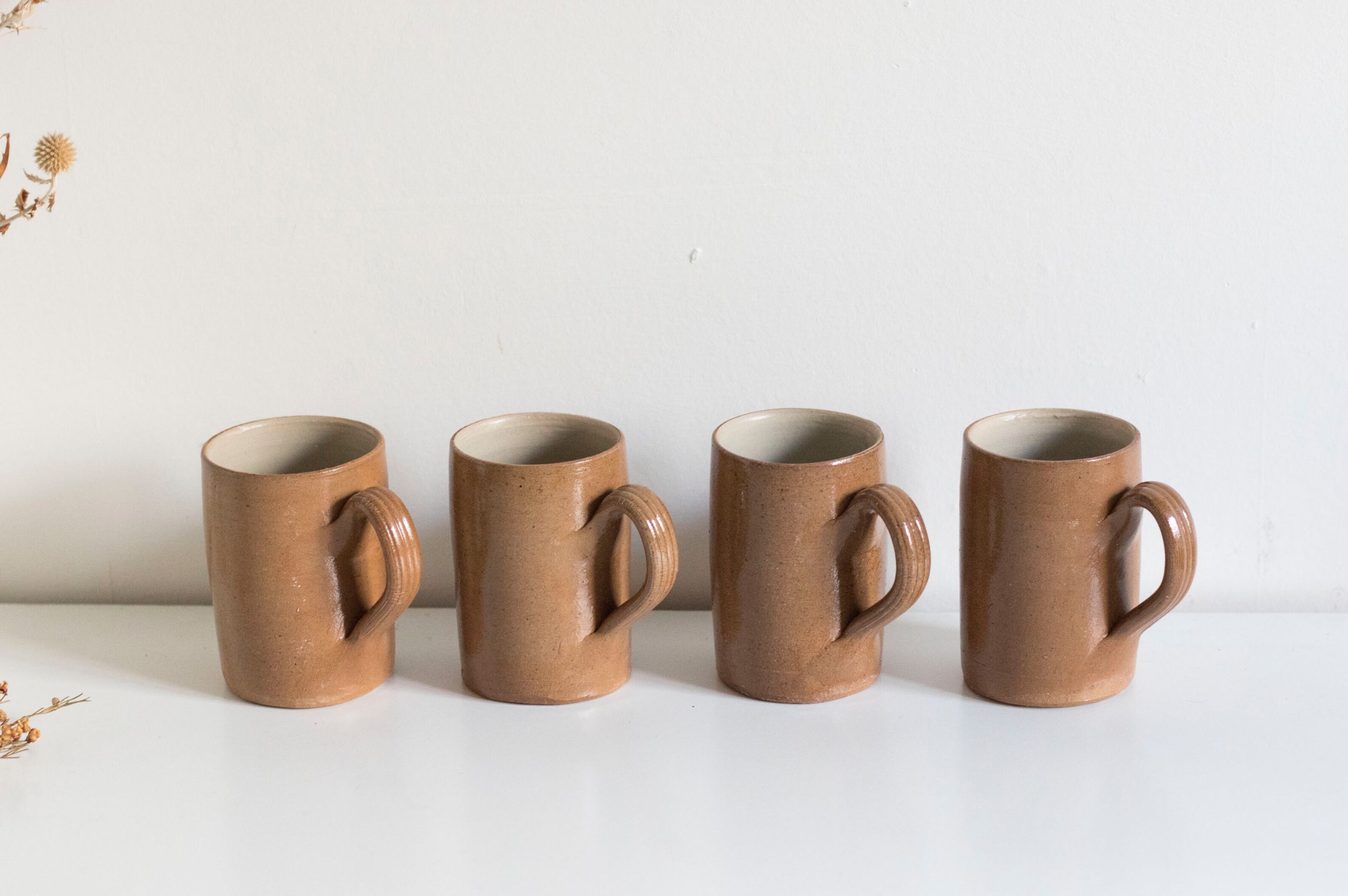 Ancient sandstone cups