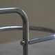 Bauhaus-style umbrella stand in chrome brass, 1960s