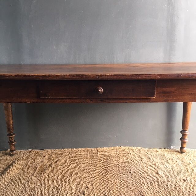 Farm table 1 drawer