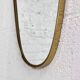 Gold mirror rearview mirror and free form from the 50s